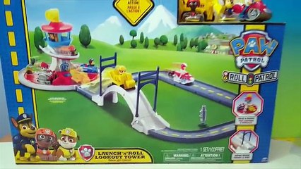 PAW PATROL Launch and Roll Lookout Tower New Toys Video Nickelodeon