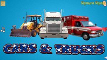 Cars and Trucks - Real sounds! - Transportation sounds - names and sounds of vehicles
