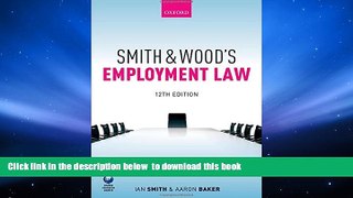 BEST PDF  Smith   Wood s Employment Law [DOWNLOAD] ONLINE