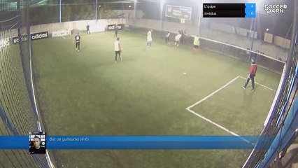 But de guillaume  (4-6) - L'quipe Vs Invictus - 13/02/17 20:30 - Hiver 2017: Promotion Lundi soir