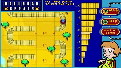 Cyberchase Railroad Repair - Cyberchase Math Games