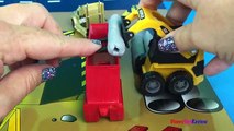 Maisto Construction Set - PLAYDOH PLAY with construction toys dump truck forklift Paw Patrol Rubble