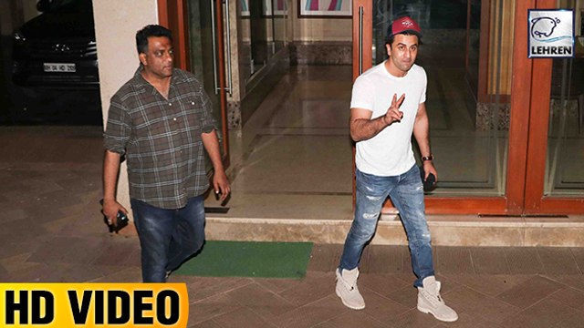 Ranbir Kapoor Meets Sanjay Dutt For Biopic