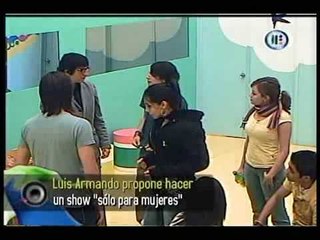 Luis Armando se quiere encuerar