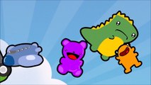 Learn Colors with Monsters Learn Vocabularies, Colors and Shapes with Babytv123