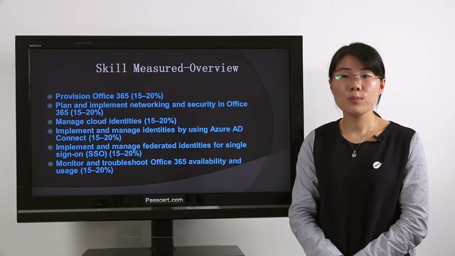 70-346 Managing Office 365 Identities and Requirements exam training