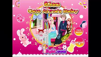 YTP Games - Frozen Elsa Care Baby for Anna Game for kids