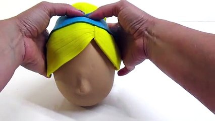 PRINCESS CINDERELLA! HOW TO MAKE a Giant Cinderella Play-Doh Surprise Egg