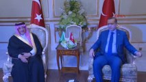 Cumhurbaşkanı Erdoğan, Suudi Arabistan Veliaht Prensi Muhammed Bin Nayif'i Kabul Etti