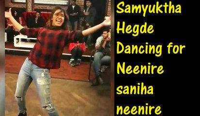 NEENIRE SANIHA NEENIRE, SAMYUKTA HEGDE IN FOREIGN PUBLIC