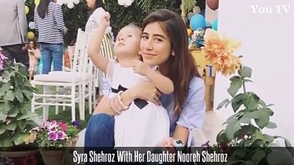 Syra Shehroz With Husband And Daughter