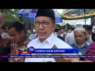 Tanggapan Menteri Agama Soal Bom Samarinda - NET 16