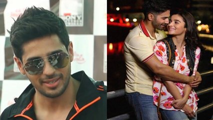 Sidharth Malhotra REACTS To Varun-Alia's Badrinath Ki Dulhania Trailer!