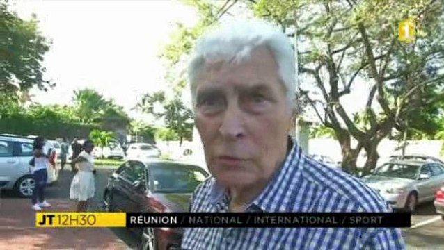 François Fillon, messe dominicale à l'église ND de la Paix à 97434 Saint Gilles les Bain, île de la Réunion 12-02-2017