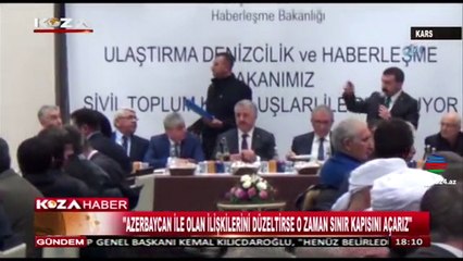 Azərbaycan ilə əlaqələrini düzəltsə sərhədləri açarıq