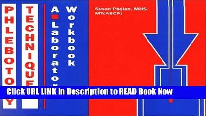Best PDF Phlebotomy Techniques: A Laboratory Workbook ePub