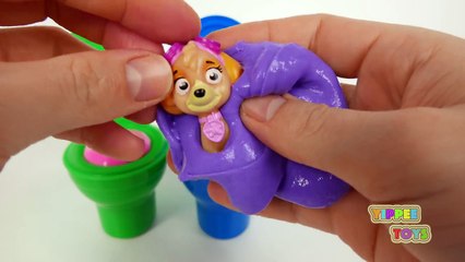 Toilet Noise Putty Surprise Toys for Kids Paw Patrol Peppa Pig Spongebob