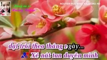 [Karaoke] Gió Cuốn Mây Bay( Tuấn Vũ Giao Linh)_Song ca với Huong Bolero