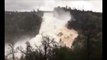 Les images de la fuite géante qui touche le barrage d'Oroville, le plus haut des États-Unis en Californie