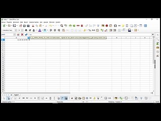 68 Ders - LibreOffice Dakika Saat Saniye Şimdi fonksiyonları