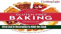 Download eBook Cooking Light Gluten-Free Baking: Delectable From-Scratch Sweet and Savory Treats