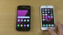 Samsung Galaxy S7 Android 7.0 Nougat Beta vs. iPhone 7 iOS 10 - Which Is Faster-