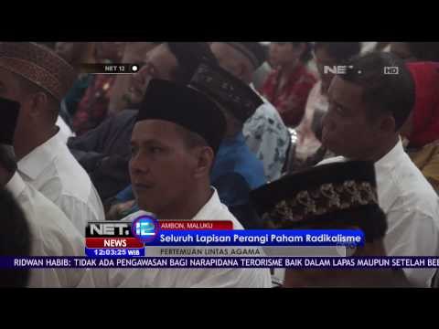 Pertemuan Lintas Agama di Maluku Membahas Perang terhadap Paham Radikalisme - NET 12