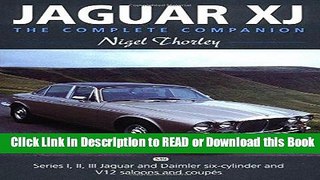[PDF] Jaguar Xj: The Complete Companion Download Online