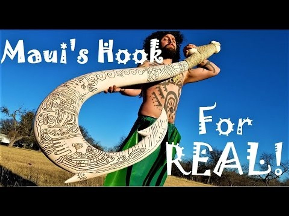 Man Recreates Maui's Hook From Disney's 'Moana'