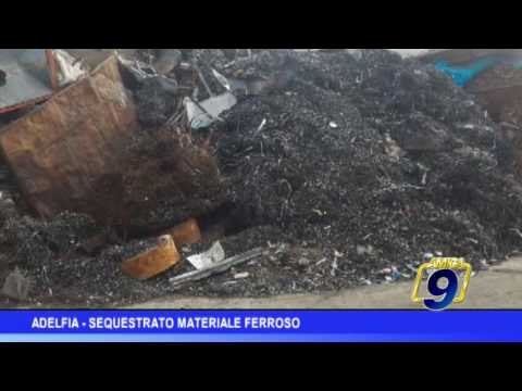 Adelfia | Sequestro materiale ferroso