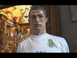 #RealMadridNapoli - CR7 Ronaldo a grandezza naturale sul presepe (13.02.17)