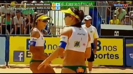 Women's Beach Volleyball Agatha Seixas vs Maria Clara Carol
