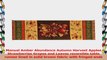Manual Amber Abundance Autumn Harvest Fringed Lined Tapestry Tablerunner TFRT36 13x36 66d4404d