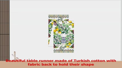 Michel Design Works Turkish Cotton Table Runner 108Inch Tuscan Grove 51f5c3bb