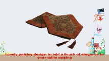 Chesapeake Merchandising Paisley Runner Table Cloth with Velvet Border cee971c1