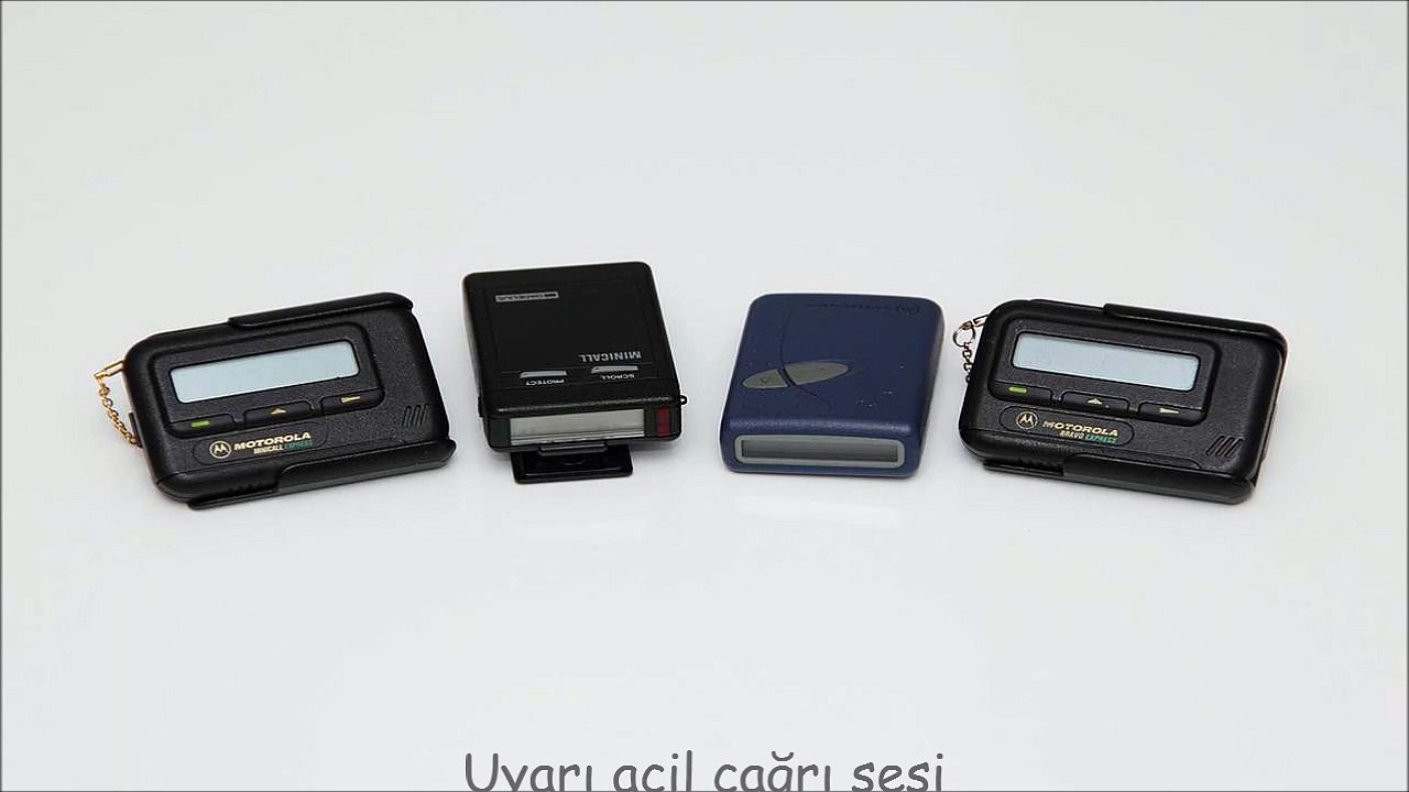 Uyarı acil çağrı sesi