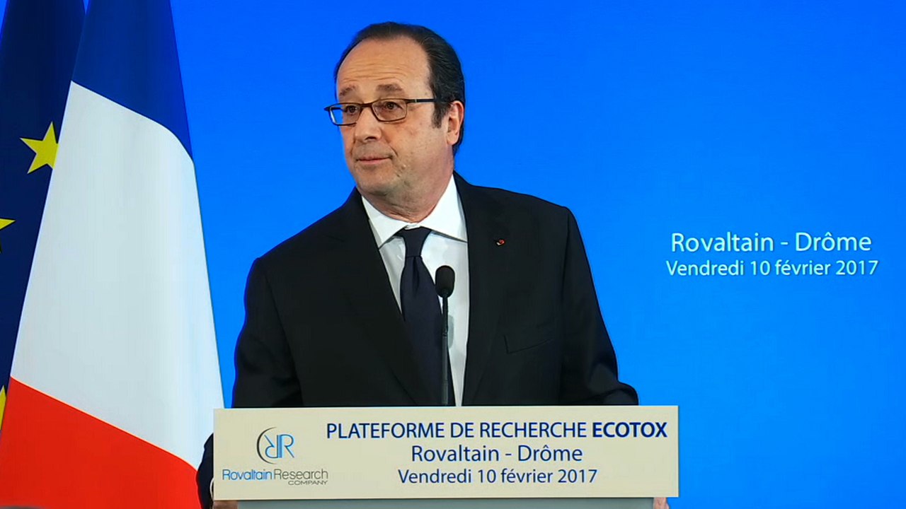 Discours à l'inauguration de la plateforme Ecotox