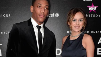 Anthony Martial et Mélanie Da Cruz
