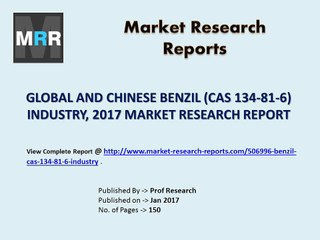 Benzil  Market Global and Chinese (Value, Cost or Profit) 2022 Forecasts
