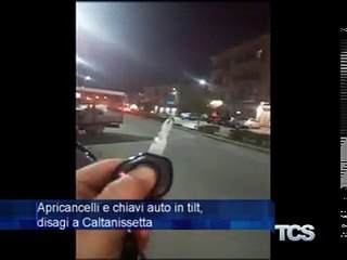 Apricancelli e chiavi auto in tilt disagi a Caltanissetta
