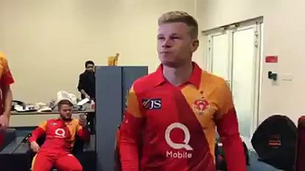 English Cricketers Sam Billings And Steven Finn Dancing Madly In A Pakistani Song