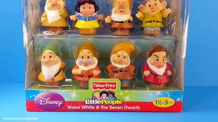 Snow White and The Seven Dwarfs Toy Set Fisher Price Little People