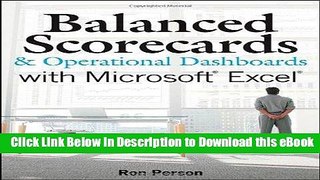 [Read Book] Balanced Scorecards and Operational Dashboards with Microsoft Excel Kindle