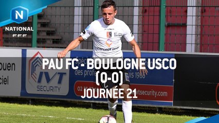 J21 : Pau FC - Boulogne SCO (0-0), le résumé