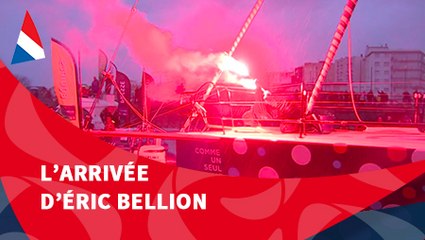 J99 : L'arrivée d'Eric Bellion / Vendée Globe