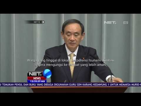 Pasca Gempa Di Pulau Honsu BMKG Jepang Rilis Peringatan Tsunami - NET 12