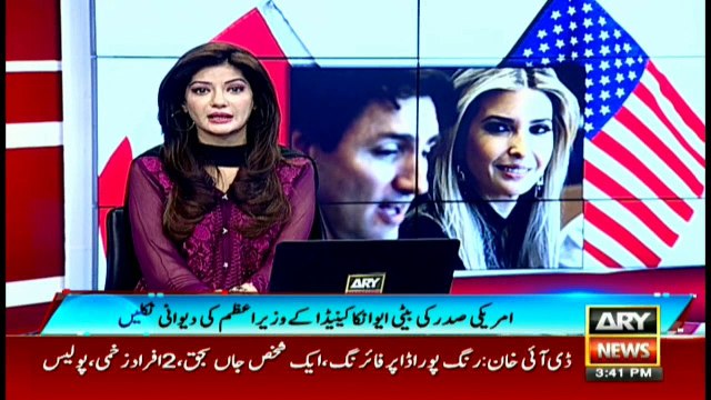 Ivanka Trump meets with Canadian PM Justin Trudeau