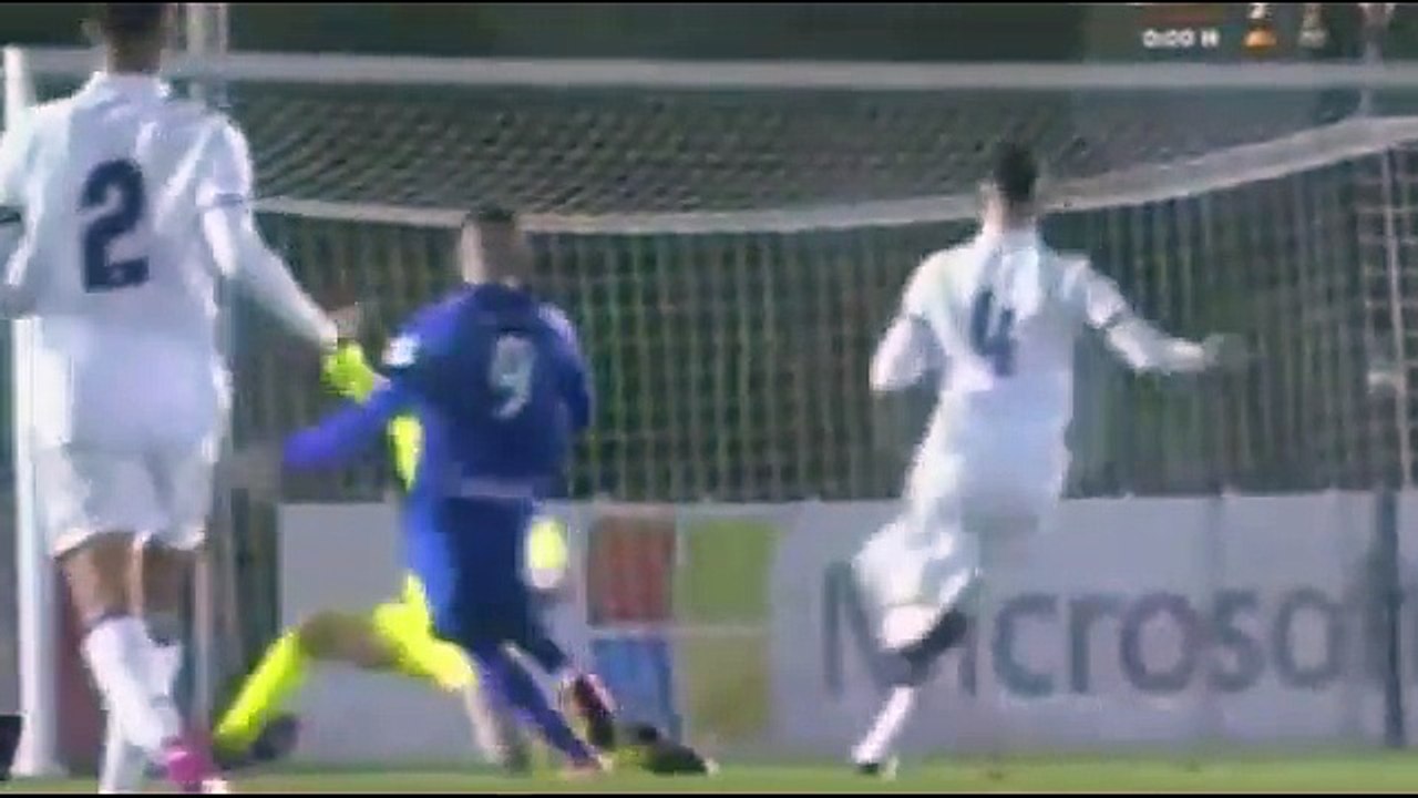 L'arrêt décisif de Luca Zidane - Real Madrid Castilla