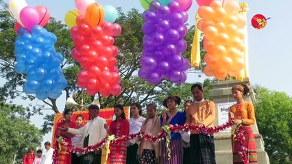 ကန္႔ကြက္မႈေတြၾကားက ဗိုလ္ခ်ဳပ္ ရုပ္ထုဖြင့္ပြဲ (ရုပ္/သံ)