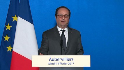 Discours à Aubervilliers
